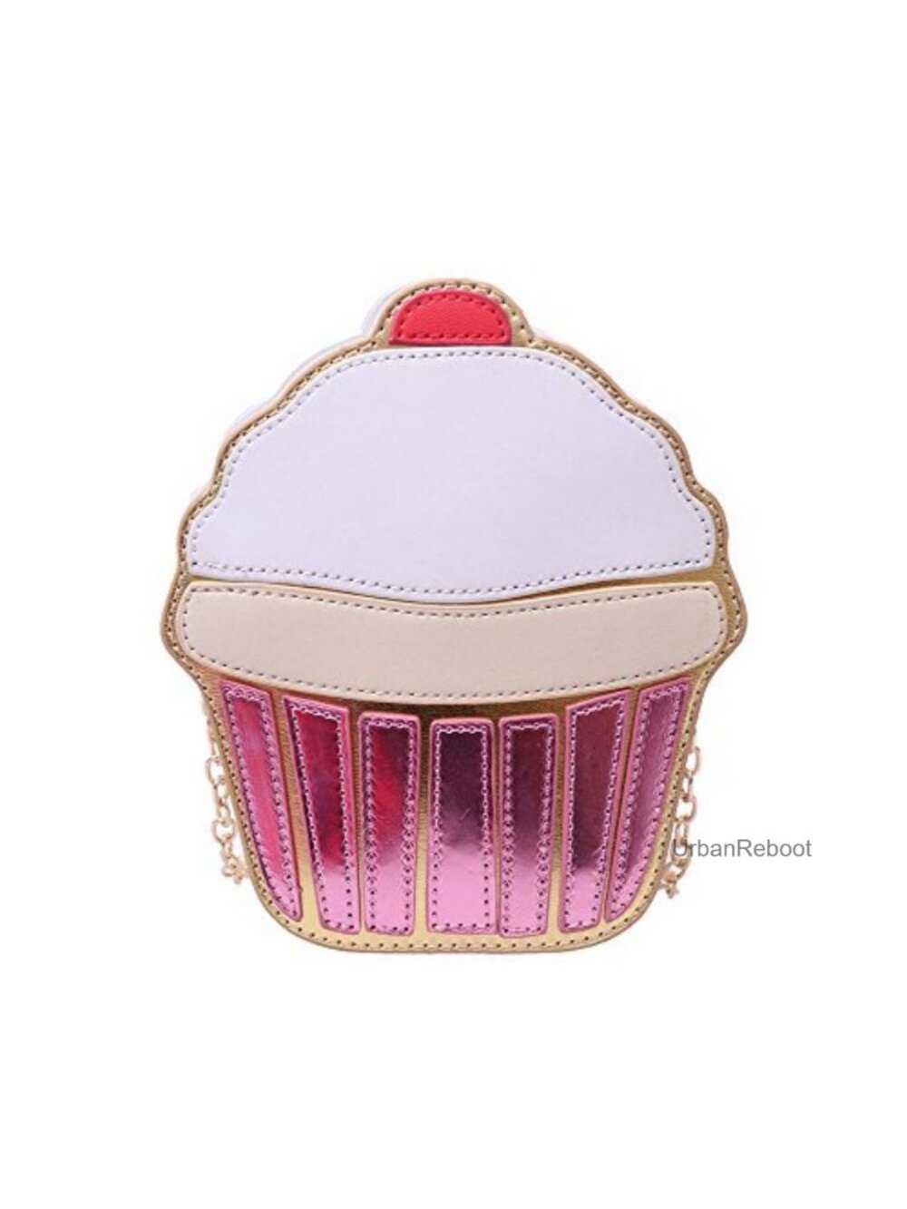Cupcake Crossbody Satchel Bag Lightweight Mini Adjustable Strap